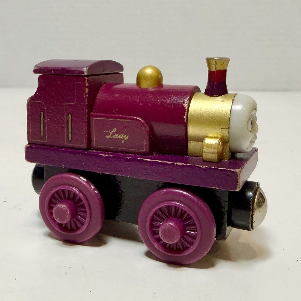 Thomas Wooden Railway Purple Lady Train 2003